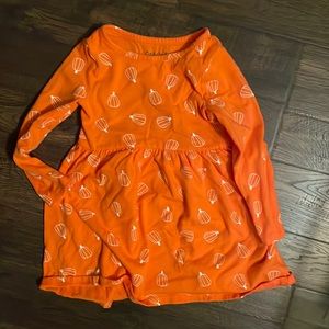 Cat & Jack Pumpkin Dress